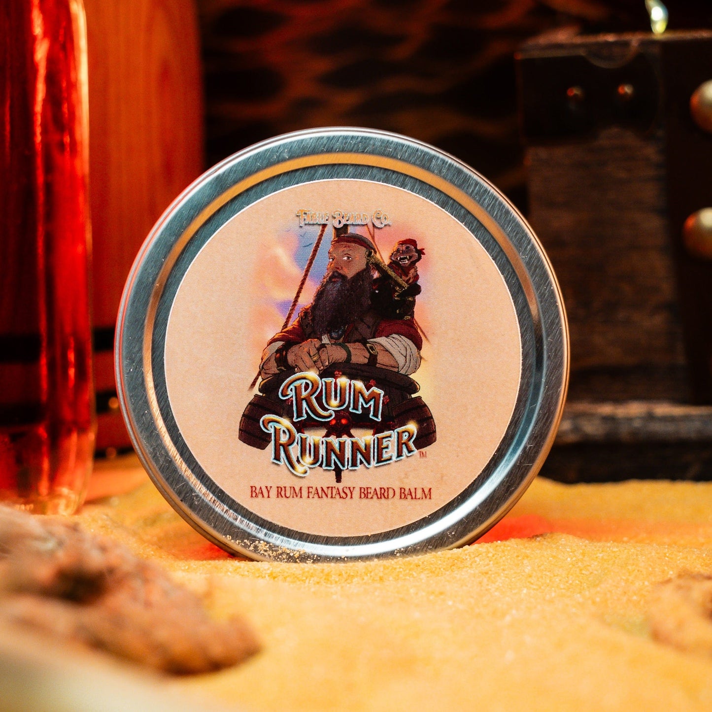 Rum Runner - Beard Balm - Bay Rum Spices, Tahitian Lime, Fresh Coconut