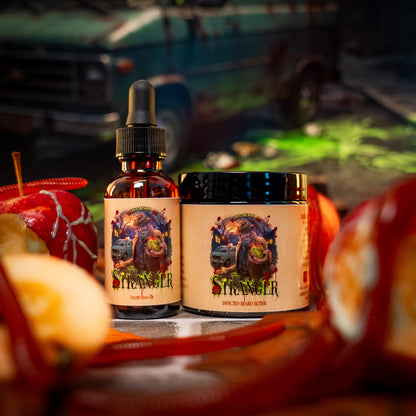 The Stranger - Beard Oil & Butter Kit - Poisoned Orchard Apple, Brûléed Wild Berries, Vanilla Shadow