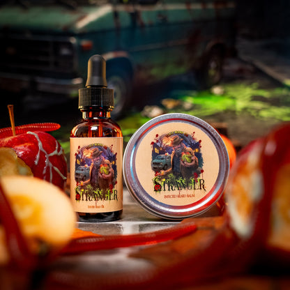 The Stranger - Beard Oil & Balm Kit - Poisoned Orchard Apple, Brûléed Wild Berries, Vanilla Shadow