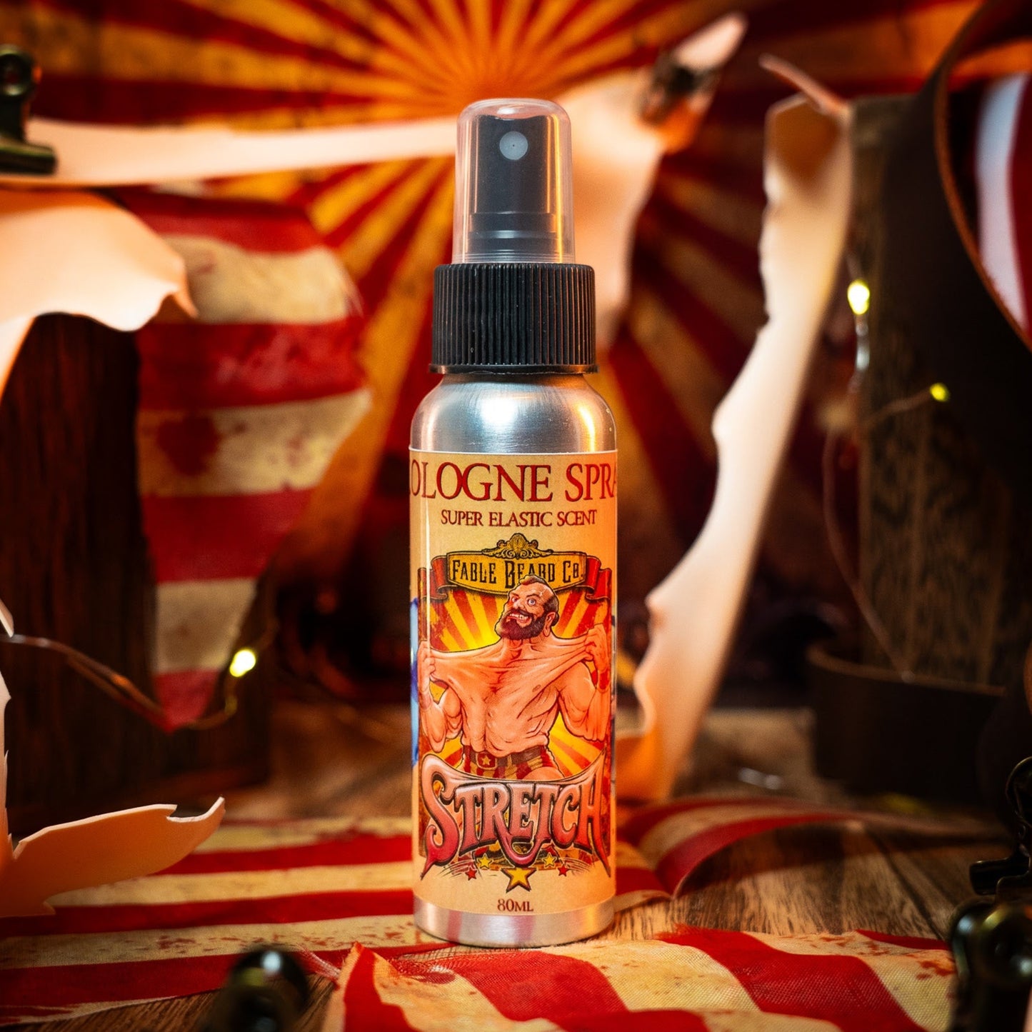 Stretch - Cologne - Stretched Leather, Evergreen Fruits, Silken Sweet Cream