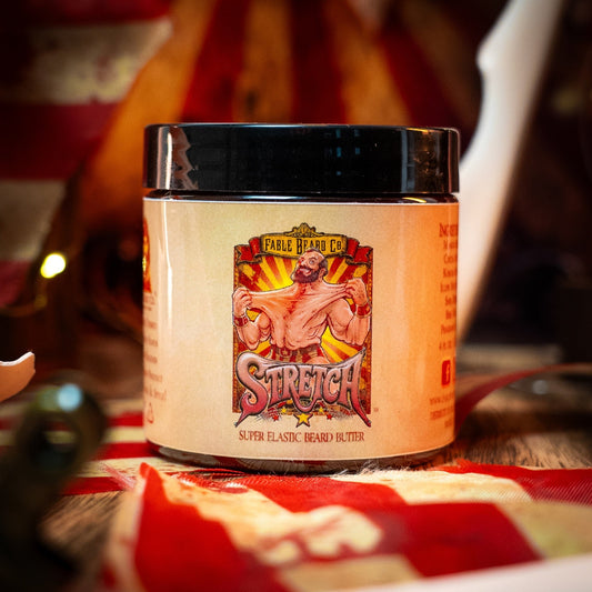 Stretch - Beard Butter - Stretched Leather, Evergreen Fruits, Silken Sweet Cream