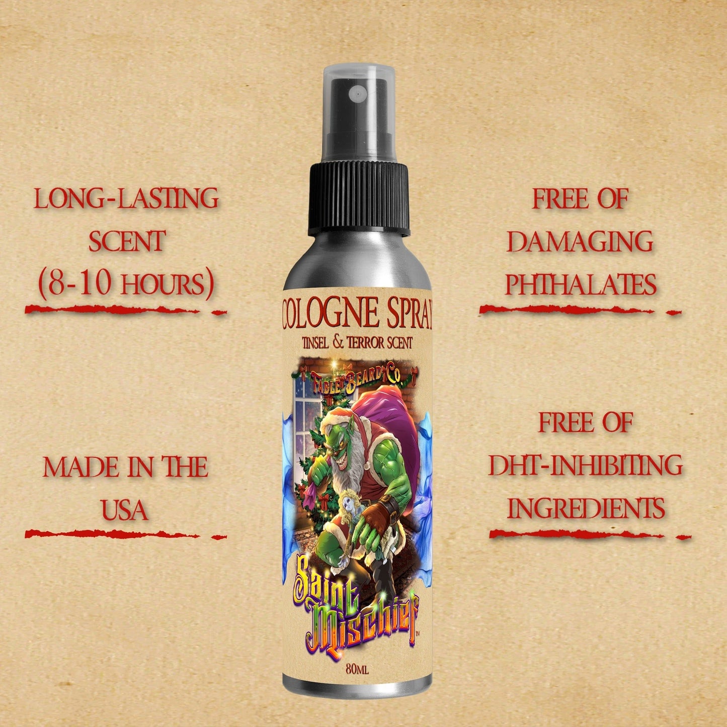 Saint Mischief - Cologne - Oatmeal Cookies, Sweet Honeycomb, Boiled Custard