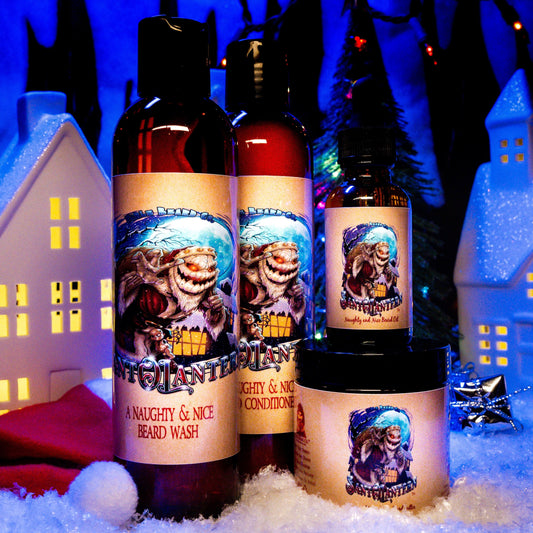 Sant-O-Lantern - Complete Butter Kit - Christmas Pine, Cold Winter Night, Sneaky Pomegranate, & Spooky Holiday Wreath