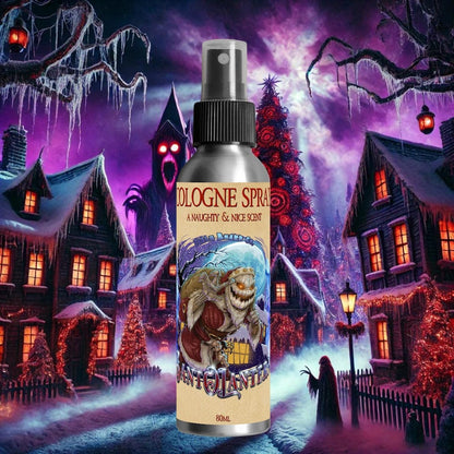 Sant-O-Lantern - Cologne - Christmas Pine, Cold Winter Night, Sneaky Pomegranate, & Spooky Holiday Wreath