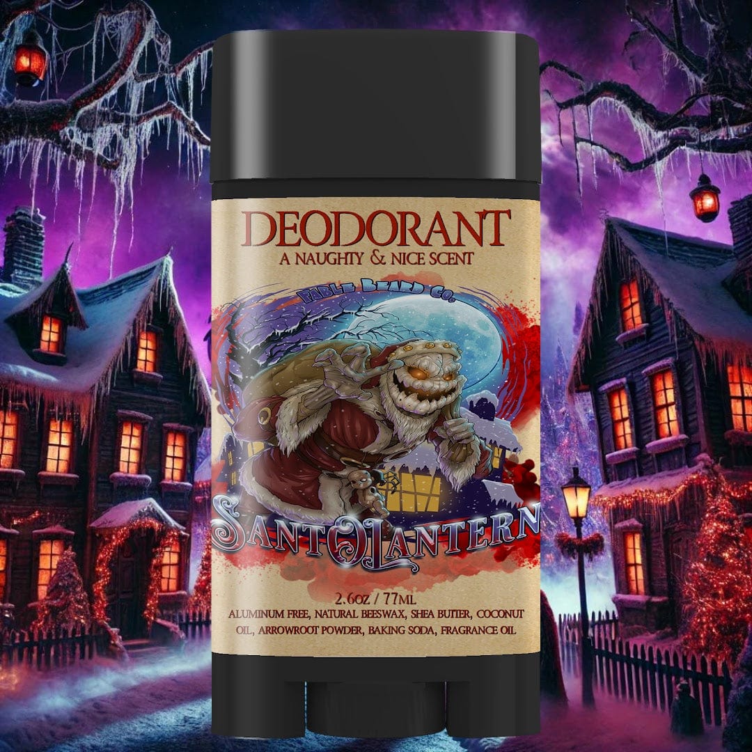 Sant-O-Lantern - Deodorant - Christmas Pine, Cold Winter Night, Sneaky Pomegranate, & Spooky Holiday Wreath