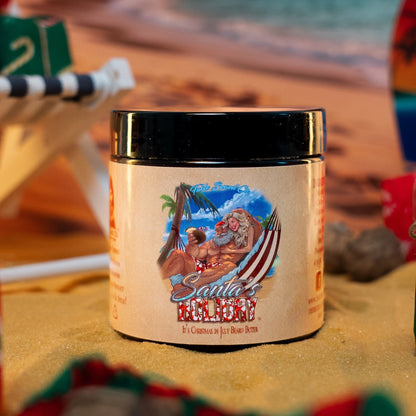 Santa's Holiday - Beard Butter - Frosted Cranberries, Smooth Rum, Sparkling Lemon-Lime Mixer