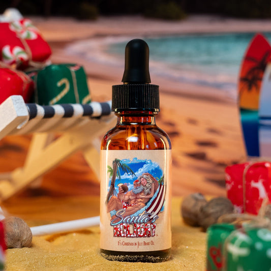 Santa's Holiday - Beard Oil - Frosted Cranberries, Smooth Rum, Sparkling Lemon-Lime Mixer