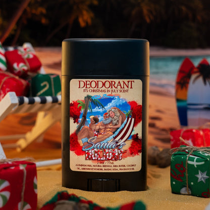Santa's Holiday - Deodorant - Frosted Cranberries, Smooth Rum, Sparkling Lemon-Lime Mixer