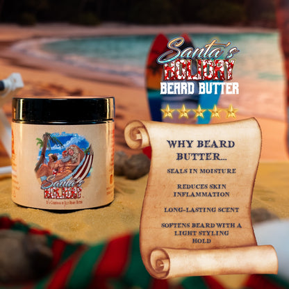Santa's Holiday - Beard Butter - Frosted Cranberries, Smooth Rum, Sparkling Lemon-Lime Mixer