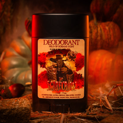 The Scarecrow - Deodorant - Warm Pumpkin Spice, Withered Hay Fields, and Fall Leaves
