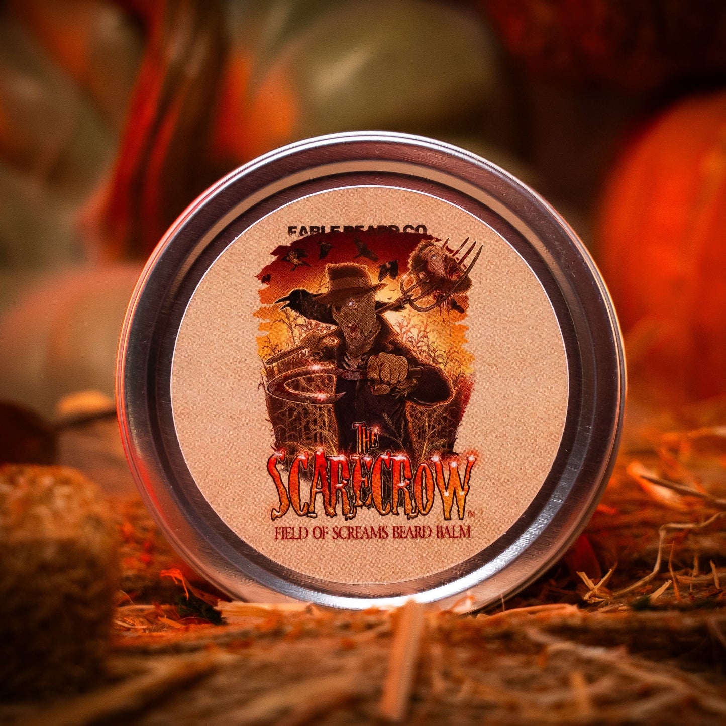 The Scarecrow - Beard Balm - Warm Pumpkin Spice, Withered Hay Fields, and Fall Leaves