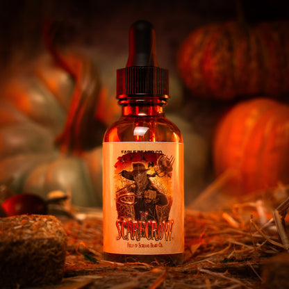 The Scarecrow - Beard Oil - Warm Pumpkin Spice, Withered Hay Fields, and Fall Leaves