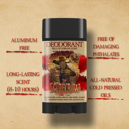The Scarecrow - Deodorant - Warm Pumpkin Spice, Withered Hay Fields, and Fall Leaves