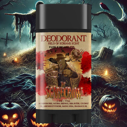 The Scarecrow - Deodorant - Warm Pumpkin Spice, Withered Hay Fields, and Fall Leaves