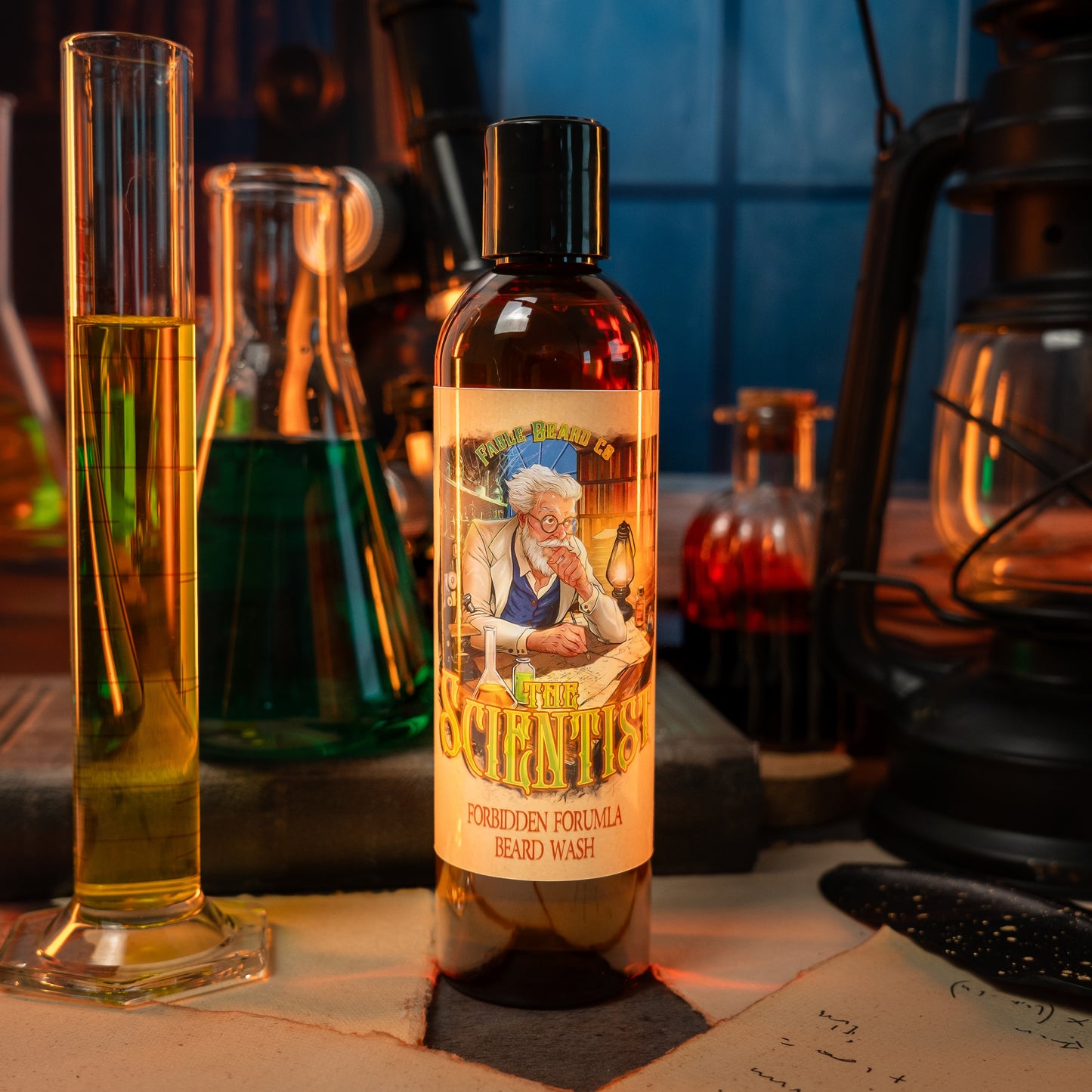 The Scientist - Beard Wash - Key Lime Verbena, Spiced Graham Crunch, Vanilla Citrus Cream