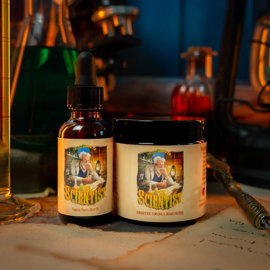 The Scientist - Beard Oil & Butter Kit - Key Lime Verbena, Spiced Graham Crunch, Vanilla Citrus Cream