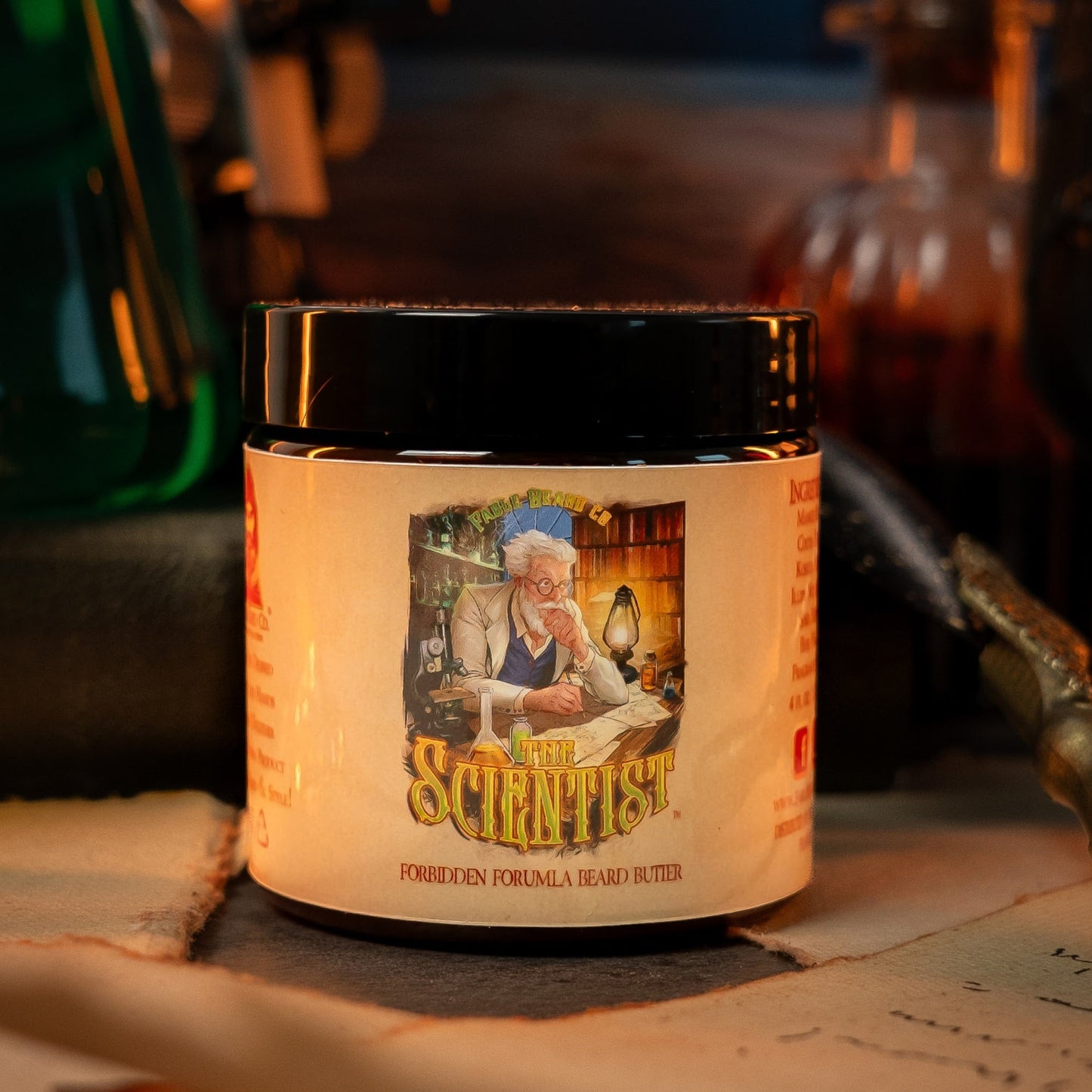 The Scientist - Beard Butter - Key Lime Verbena, Spiced Graham Crunch, Vanilla Citrus Cream