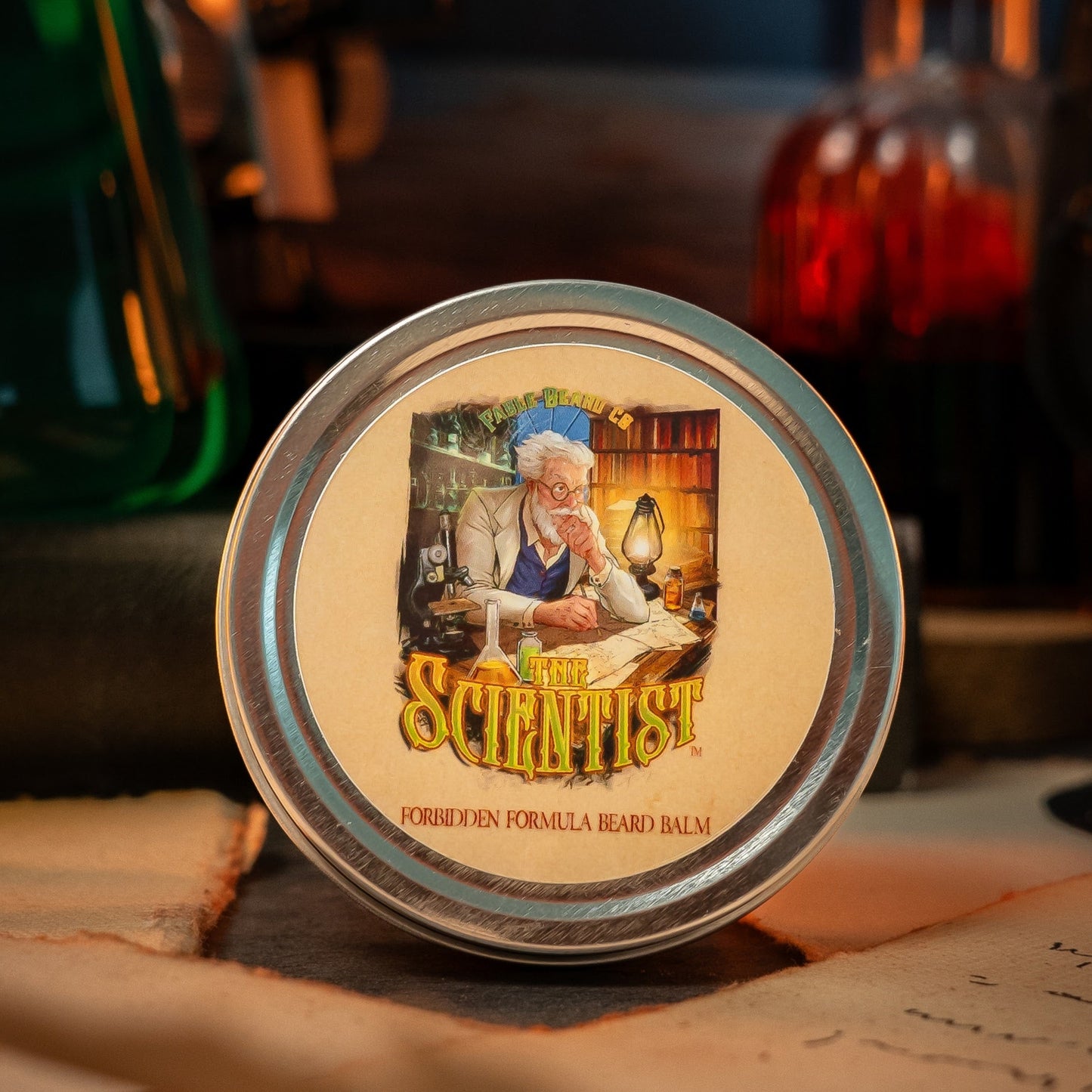 The Scientist - Beard Balm - Key Lime Verbena, Spiced Graham Crunch, Vanilla Citrus Cream