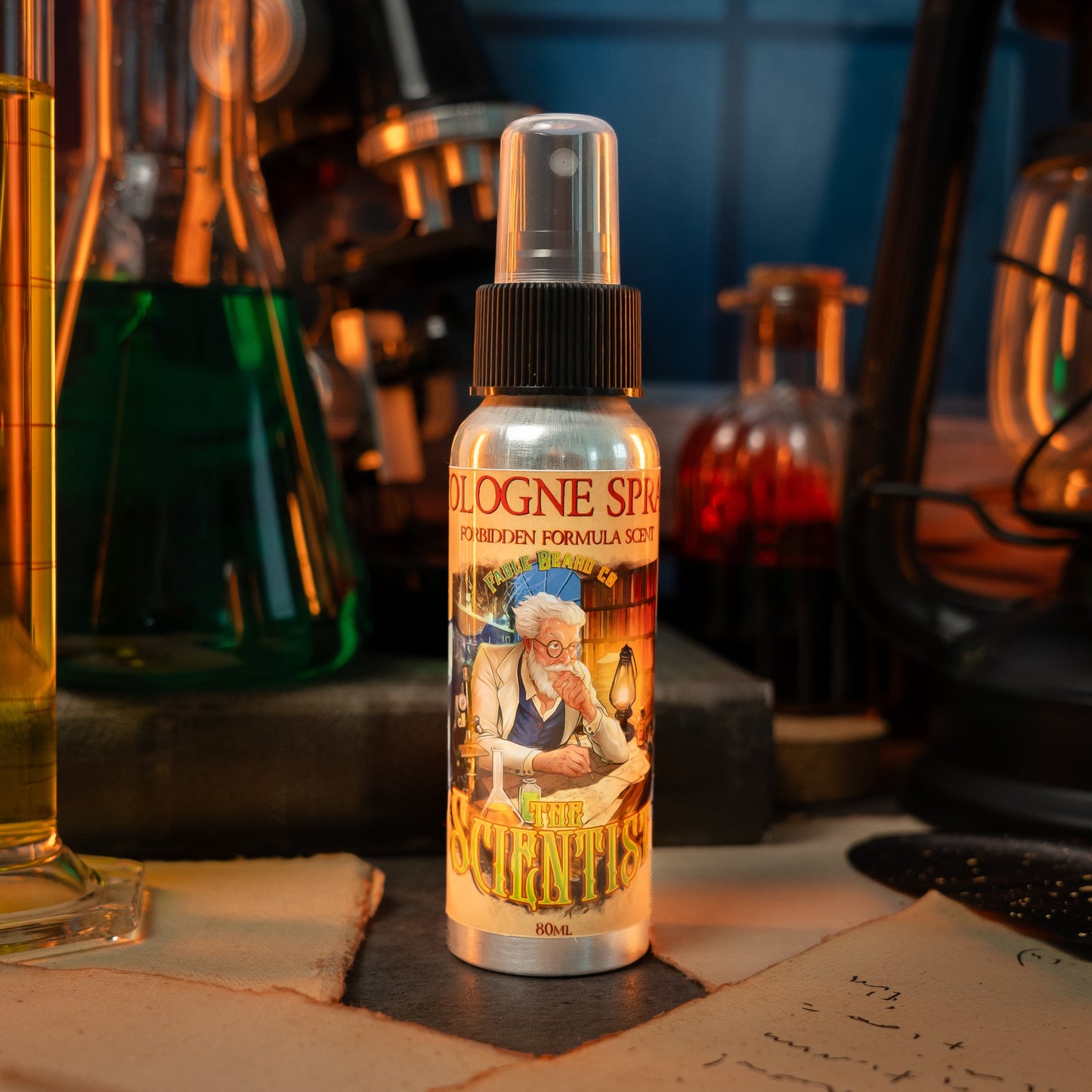 The Scientist - Cologne - Key Lime Verbena, Spiced Graham Crunch, Vanilla Citrus Cream