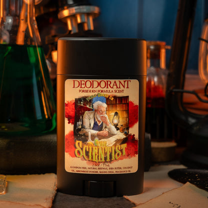 The Scientist - Deodorant - Key Lime Verbena, Spiced Graham Crunch, Vanilla Citrus Cream