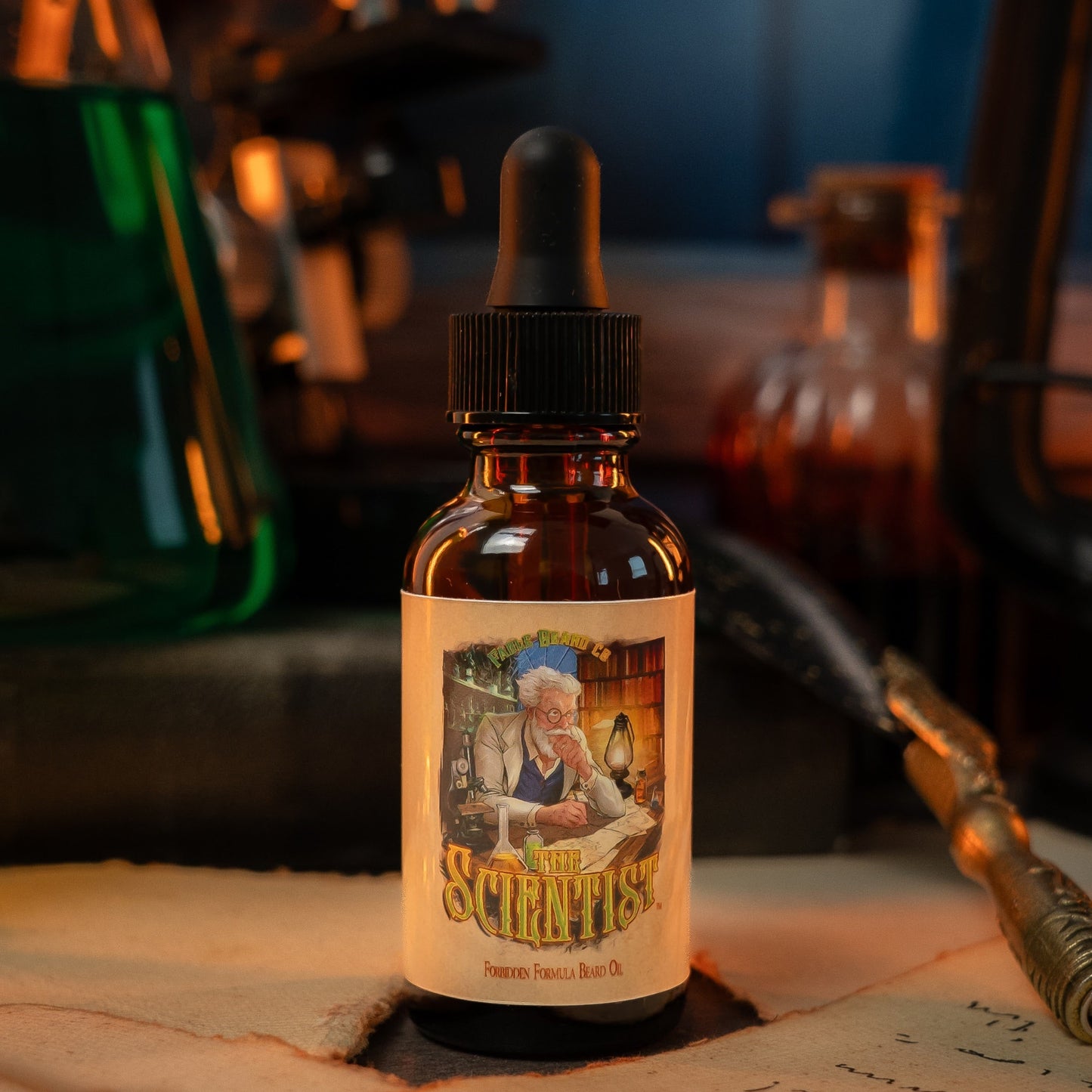 The Scientist - Beard Oil - Key Lime Verbena, Spiced Graham Crunch, Vanilla Citrus Cream