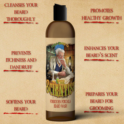 The Scientist - Beard Wash - Key Lime Verbena, Spiced Graham Crunch, Vanilla Citrus Cream