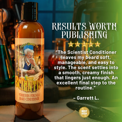 The Scientist - Beard Conditioner - Key Lime Verbena, Spiced Graham Crunch, Vanilla Citrus Cream