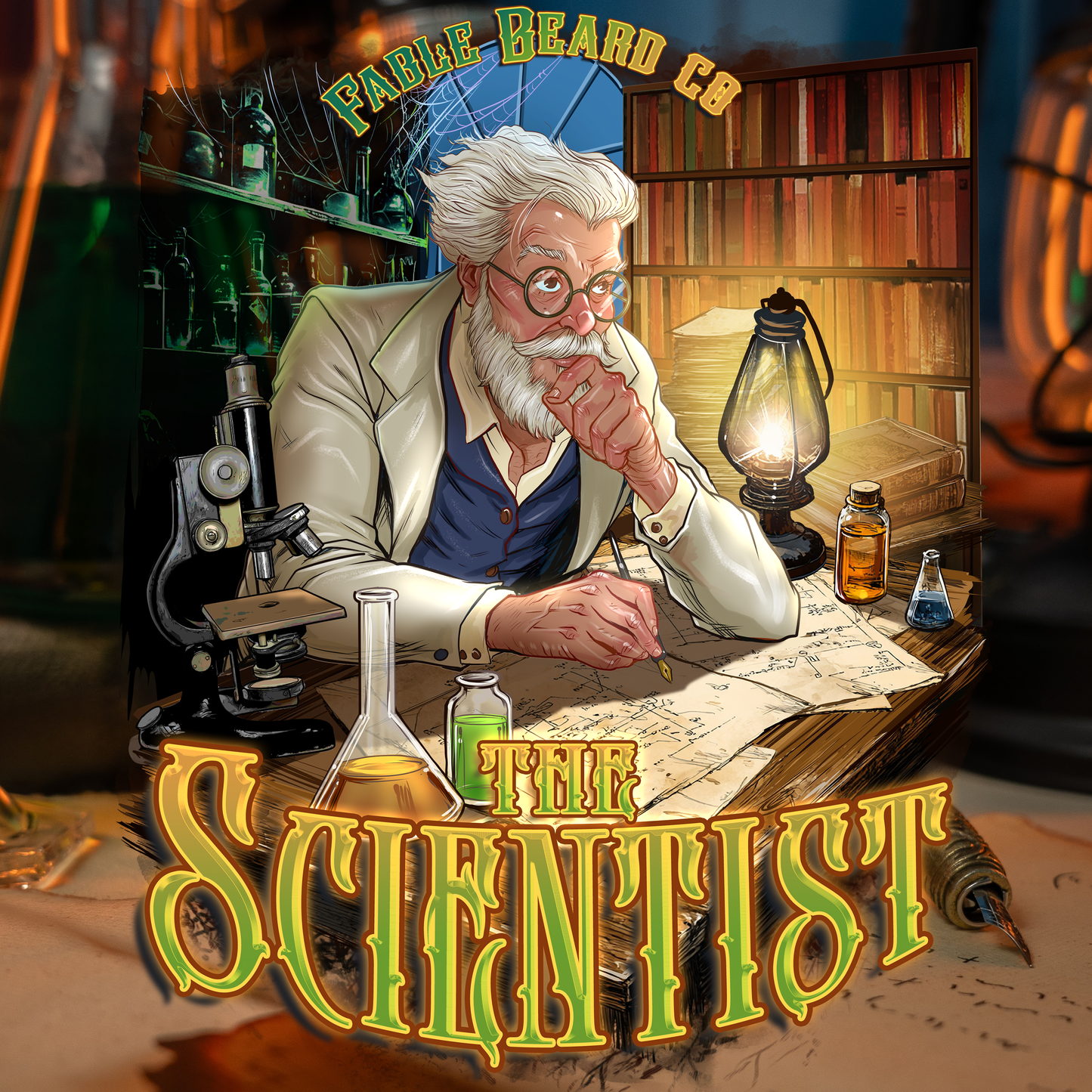 The Scientist - Beard Conditioner - Key Lime Verbena, Spiced Graham Crunch, Vanilla Citrus Cream