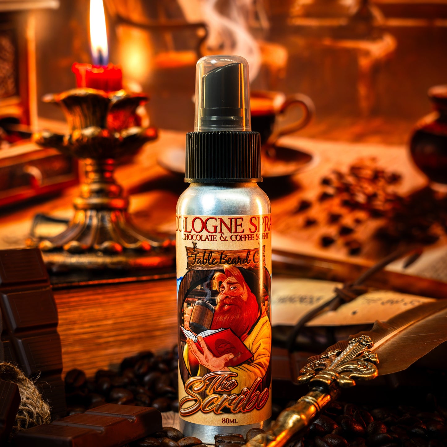 The Scribe - Cologne - Decadent Chocolate, Steamed Froth, Dark Espresso