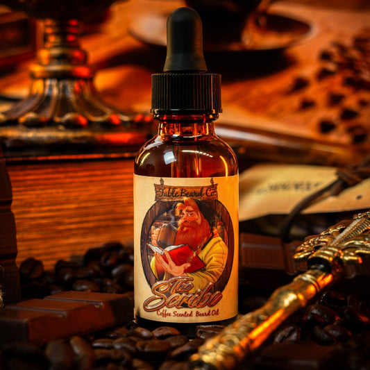 The Scribe - Beard Oil - Decadent Chocolate, Steamed Froth, Dark Espresso