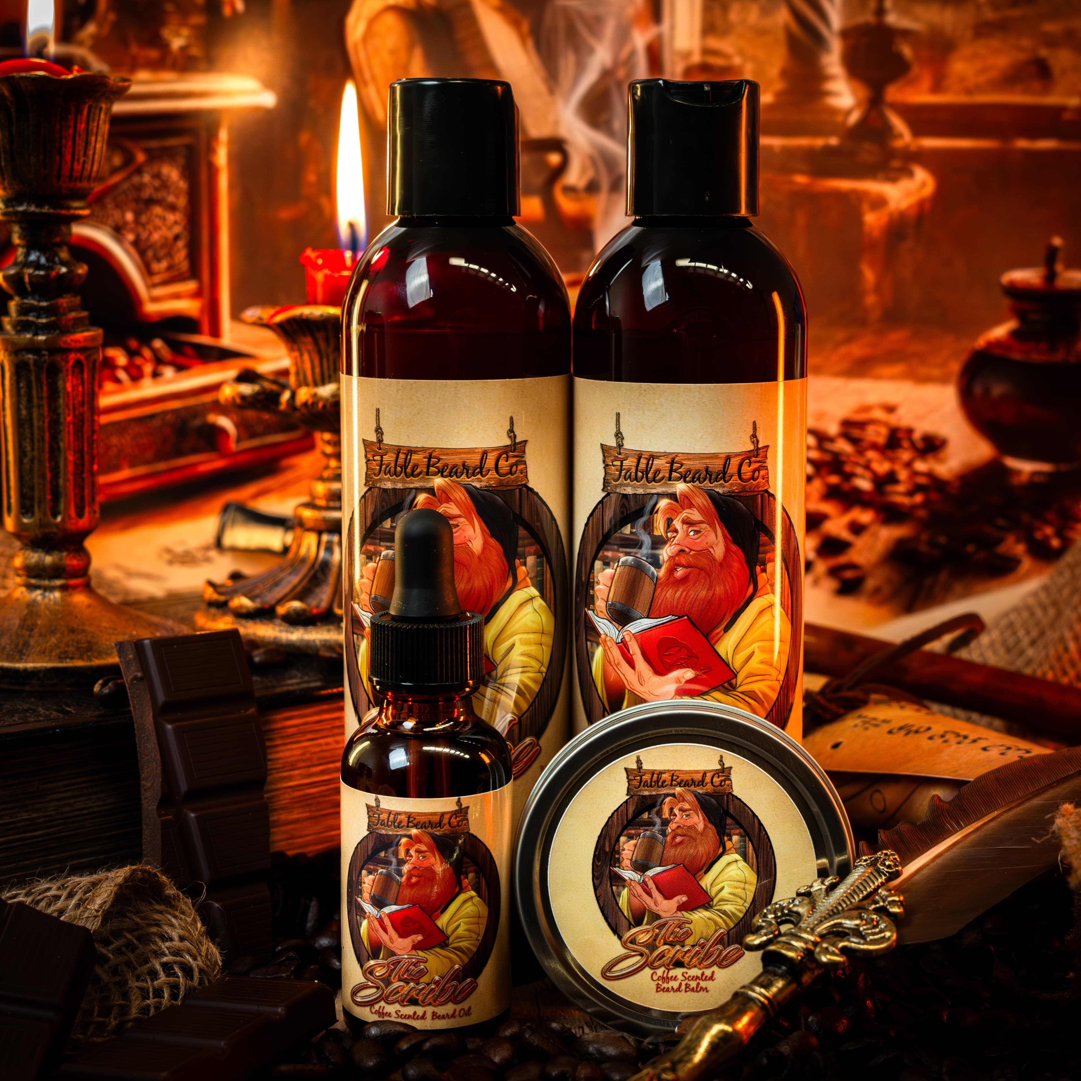 Choc Scribes The Scribe - Complete Balm Kit - Decadent Chocolate, Steamed Froth, Da ...