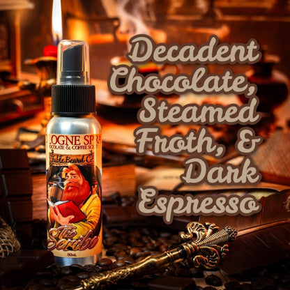 The Scribe - Cologne - Coffee Beans, Dark Chocolate, Dark Espresso, Frothy Latte