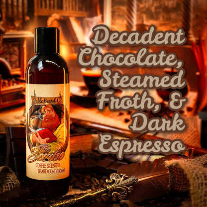 The Scribe - Beard Conditioner - Decadent Chocolate, Steamed Froth, Dark Espresso