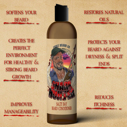 The Shark Hunter - Beard Conditioner - Succulent Island Pineapple, Toasted Coconut Husk, Pinewood Essence