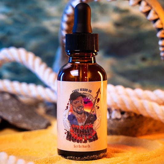 The Shark Hunter - Beard Oil - Succulent Island Pineapple, Toasted Coconut Husk, Pinewood Essence