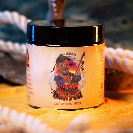 The Shark Hunter - Beard Butter - Succulent Island Pineapple, Toasted Coconut Husk, Pinewood Essence