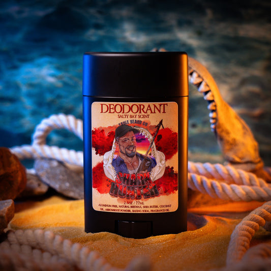 The Shark Hunter - Deodorant - Succulent Island Pineapple, Toasted Coconut Husk, Pinewood Essence