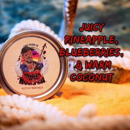 The Shark Hunter - Beard Balm - Succulent Island Pineapple, Toasted Coconut Husk, Pinewood Essence