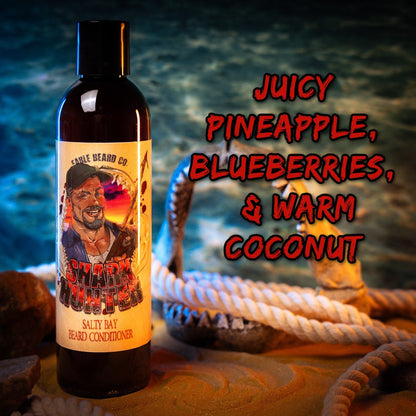 The Shark Hunter - Beard Conditioner - Succulent Island Pineapple, Toasted Coconut Husk, Pinewood Essence