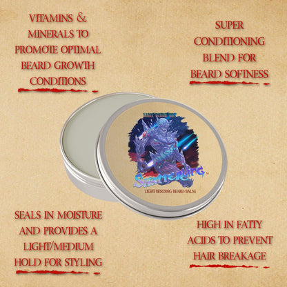 Shatterling - Beard Balm - Radiant Safflower, Sparkling Macintosh Apple, Hot Red Berries