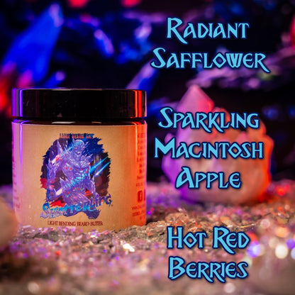 Shatterling - Beard Butter - Radiant Safflower, Sparkling Macintosh Apple, Hot Red Berries