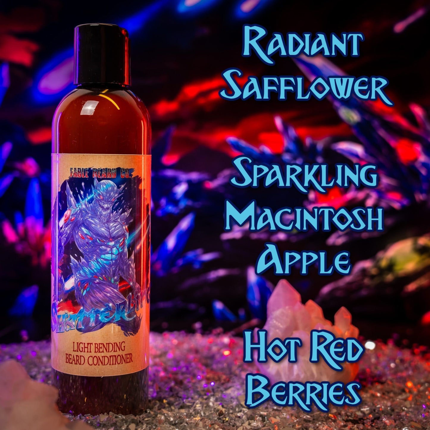 Shatterling - Beard Conditioner - Radiant Safflower, Sparkling Macintosh Apple, Hot Red Berries