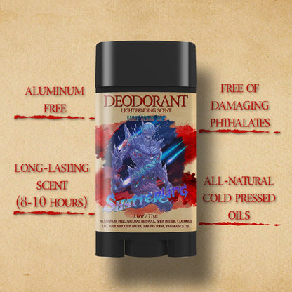 Shatterling - Deodorant - Radiant Safflower, Sparkling Macintosh Apple, Hot Red Berries