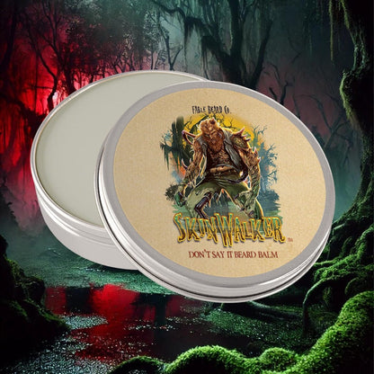 Skin Walker - Beard Balm - Village Bonfire, Crisp Forest Air, Protective  Herbs, and Torn Linen