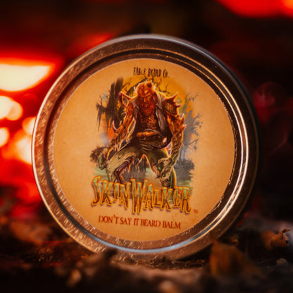 Skin Walker - Beard Balm - Village Bonfire, Crisp Forest Air, Protective  Herbs, and Torn Linen