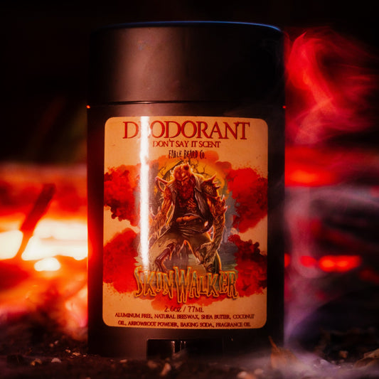 Skin Walker - Deodorant - Village Bonfire, Crisp Forest Air, Protective  Herbs, and Torn Linen