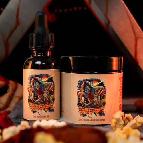 Snippy - Beard Oil & Butter Kit - Twisted Funnel Cake, Fresh Buttered Popcorn, Dripping Caramel Apples