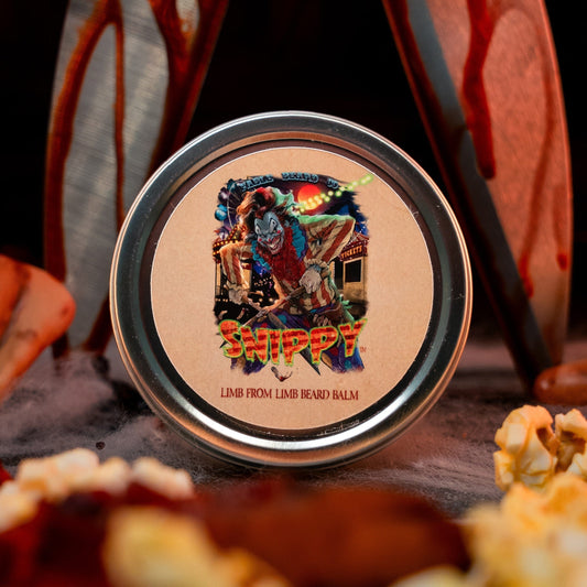 Snippy - Beard Balm - Twisted Funnel Cake, Fresh Buttered Popcorn, Dripping Caramel Apples