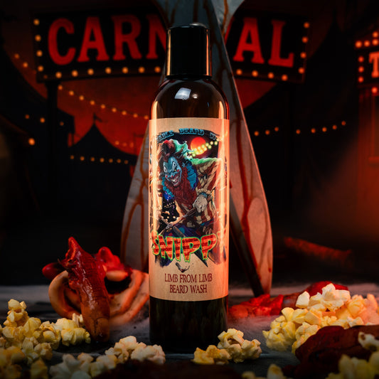 Snippy - Beard Wash - Twisted Funnel Cake, Fresh Buttered Popcorn, Dripping Caramel Apples
