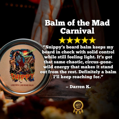 Snippy - Complete Balm Kit - Twisted Funnel Cake, Fresh Buttered Popcorn, Dripping Caramel Apples